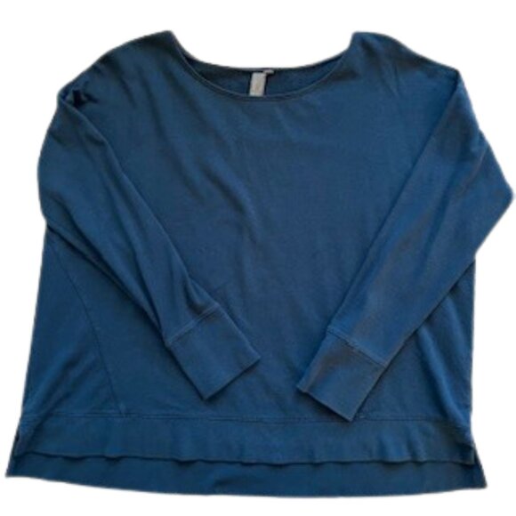 Sweaty Betty Simhasana Sweatshirt - Beetle Blue - Large - Picture 6 of 9